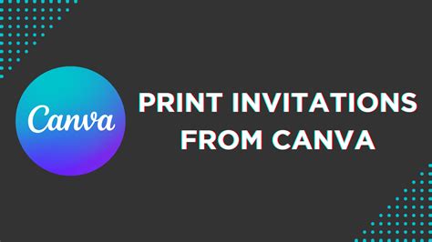 how to print invites from canva: exploring the nuances of design and print processes